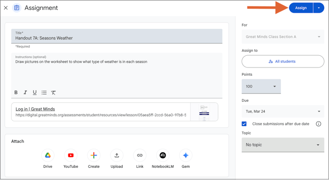 Google-Classroom-Assignment-Metadata
