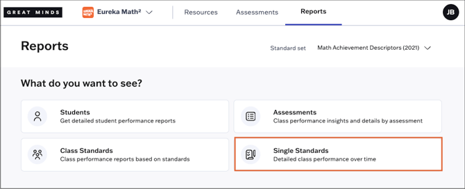 Reports-Single-Standards