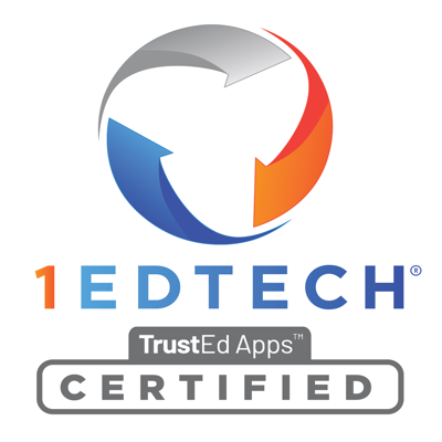 1EdTech TrustED Apps Certified Logo